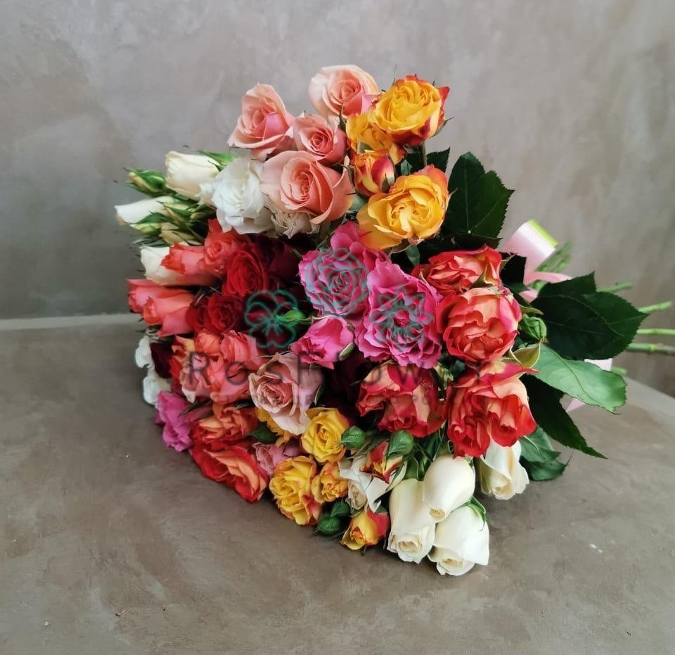 Букет цветов из: Розы в Стригуны