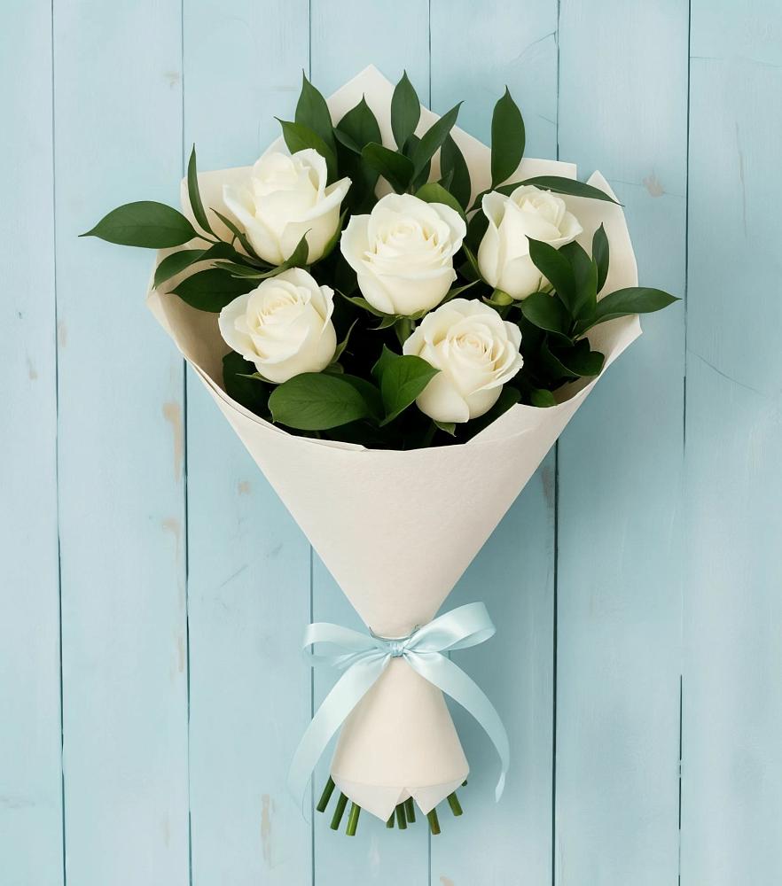 Букет цветов из: Розы в Стригуны