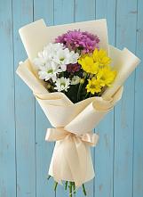 Букет цветов из:  Хризантемы в Стригуны