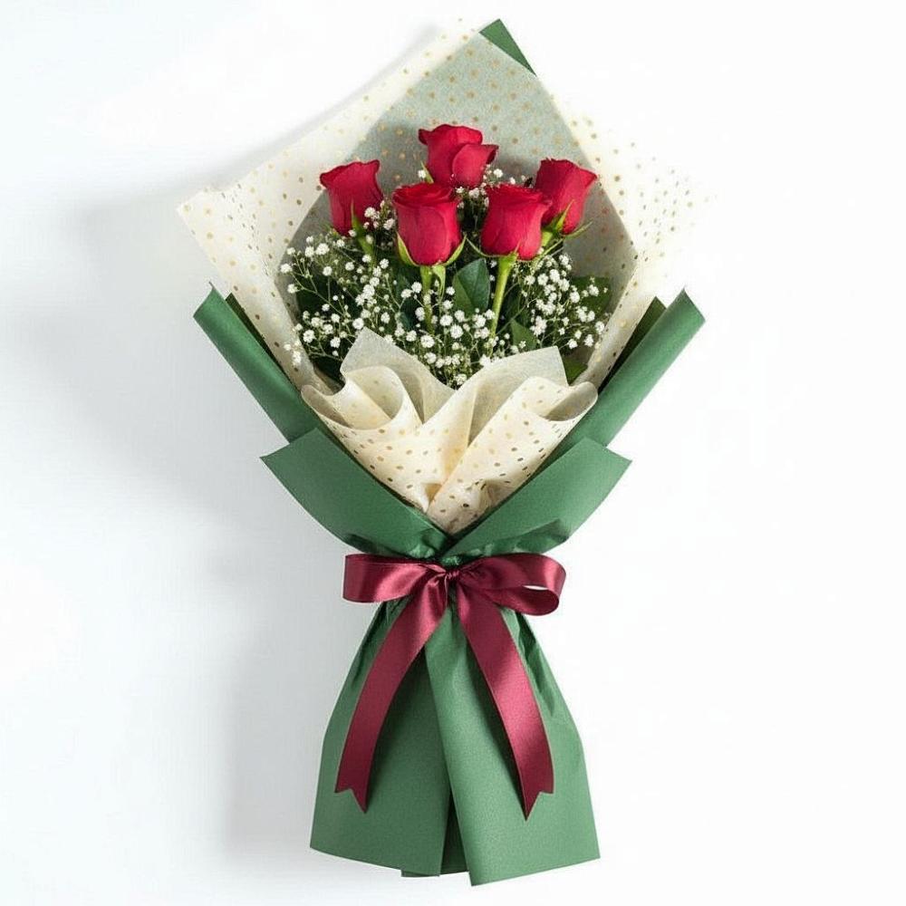 Букет цветов из: Розы в Стригуны