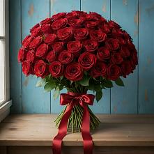 Букет Красные розы Блэк Меджик в Стригуны