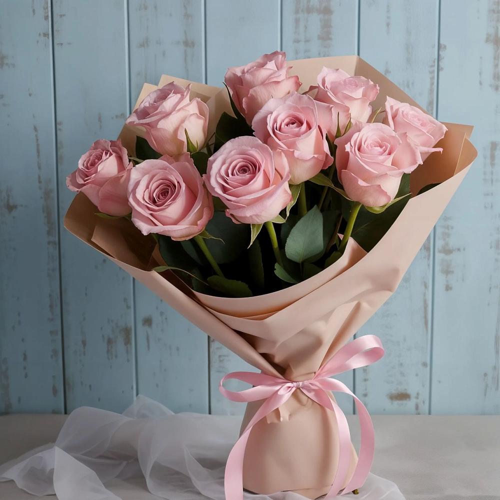 Букет цветов из: Розы в Стригуны