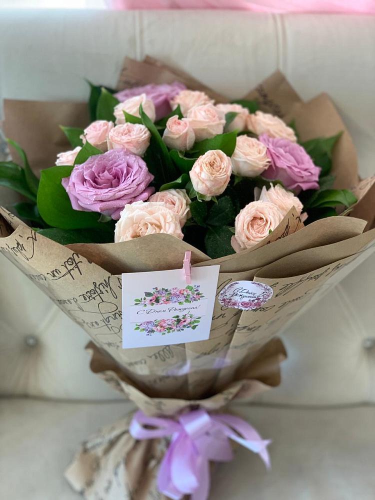 Букет цветов из: Розы в Стригуны