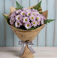 Букет цветов из:  Хризантемы в Стригуны