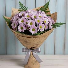 Букет цветов из:  Хризантемы в Стригуны