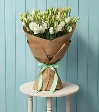 Букет цветов из:  Лизиантусы в Стригуны