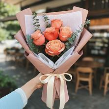 Букет цветов из:  Розы в Стригуны