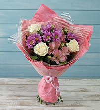 Букет цветов из:  Герберы в Стригуны