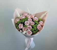 Букет цветов из:  Розы и Хризантемы в Стригуны