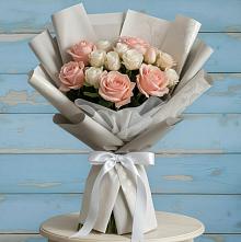 Букет цветов из:  Розы в Стригуны
