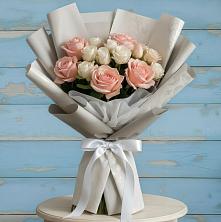 Букет цветов из:  Розы в Стригуны