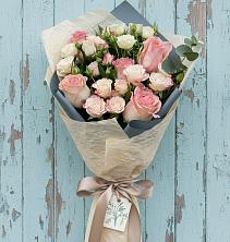 Букет цветов из:  Розы в Стригуны
