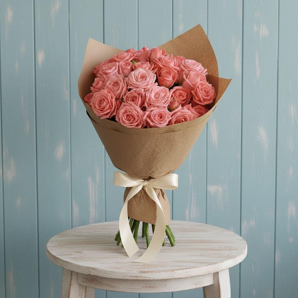 Букет цветов из: Розы в Стригуны