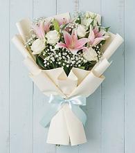 Букет цветов из:  Лилии в Стригуны