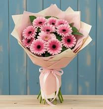 Букет цветов из:  Герберы в Стригуны