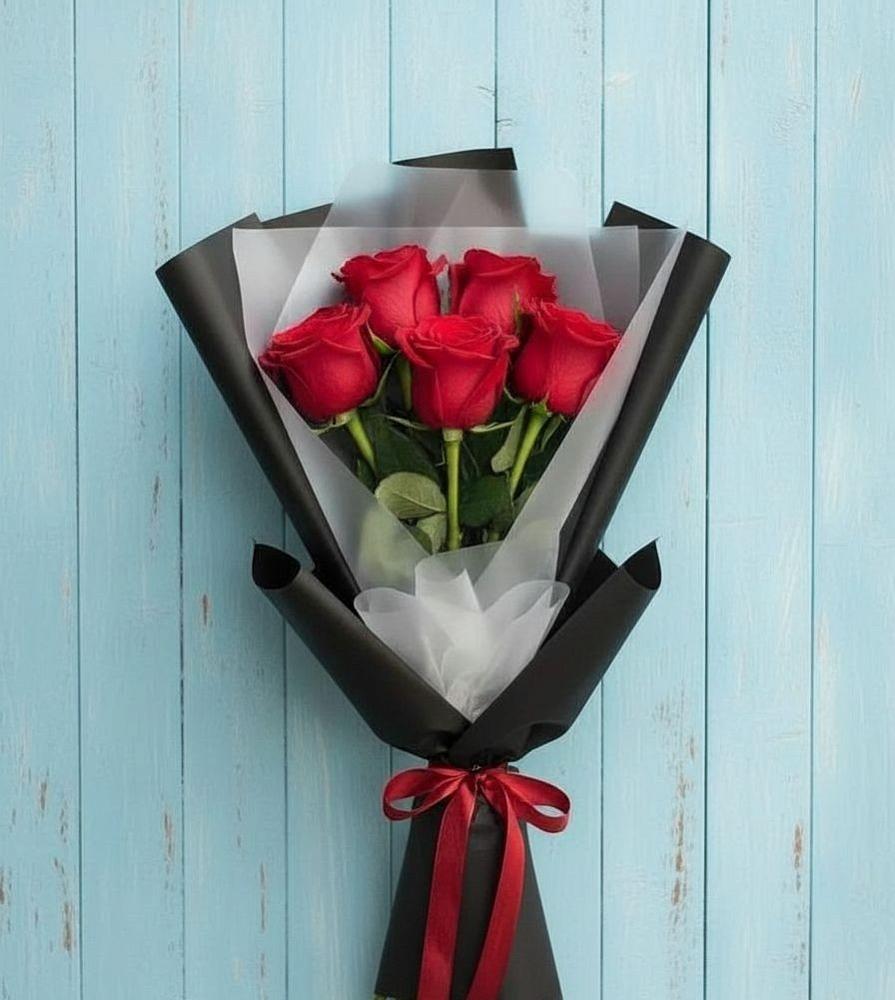 Букет цветов из: Розы в Стригуны