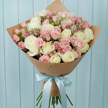 Букет цветов из:  Розы в Стригуны